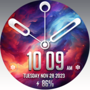 FLW102 In the Galaxy Apk by MJ Watchfaces