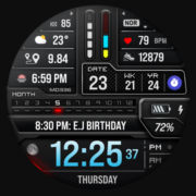 MD336 Digital watch face Apk by Matteo Dini MD ® Watch Faces