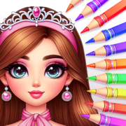 Princess Girl Coloring Games Apk by UVTechnoLab
