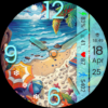 ART032 Summer Vibes Watch Face icon