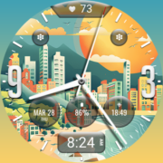 FLW120 Summer Day Apk by MJ Watchfaces