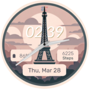 EXD028: Hybrid Watch Face Apk by Executive Design Watch Face