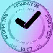 ROYAL CLASSIC Watch Face VS111 Apk by Active VIENNA STUDIOS Digital Analog Watch Faces