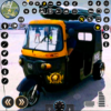 Modern Tuk Tuk Auto Driver 3D icon