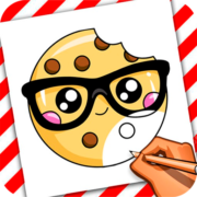 How to draw cute food Apk by Sky games