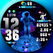 PER28 Astronaut Watch Face Apk by PERSONA Watch Face