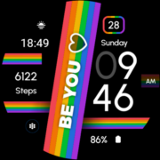 Pride – 10 Flags – ReS39 Apk by RECREATIVE Watch Faces