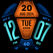 TECHNIC Watch Face VS140 Apk by Active VIENNA STUDIOS Digital Analog Watch Faces