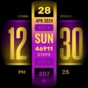 NY STYLE Watch Face VS138 Apk by Active VIENNA STUDIOS Digital Analog Watch Faces
