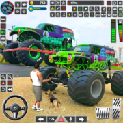 Monster Truck Racing: Truck 3D Apk by Ecno Byte