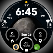 Moon Dial – Watch face Apk by SP Watches