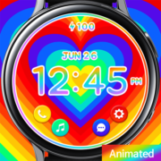 Rainbow Colorful_Watchface Apk by COGUL