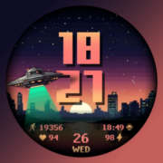 [69D] ARCADE UFO watch face Apk by 69 Design